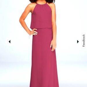 Woman’s bridesmaid dress- NWT- davids bridal